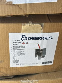 Industrial Mop Geerpres Seaway Sidepress Wringer