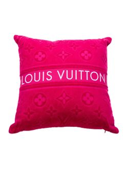 Authentic Louis Vuitton LVacation pillow