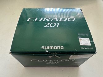 Shimano Curado 201 (left hand) Bait Casting Reel 6.3:1