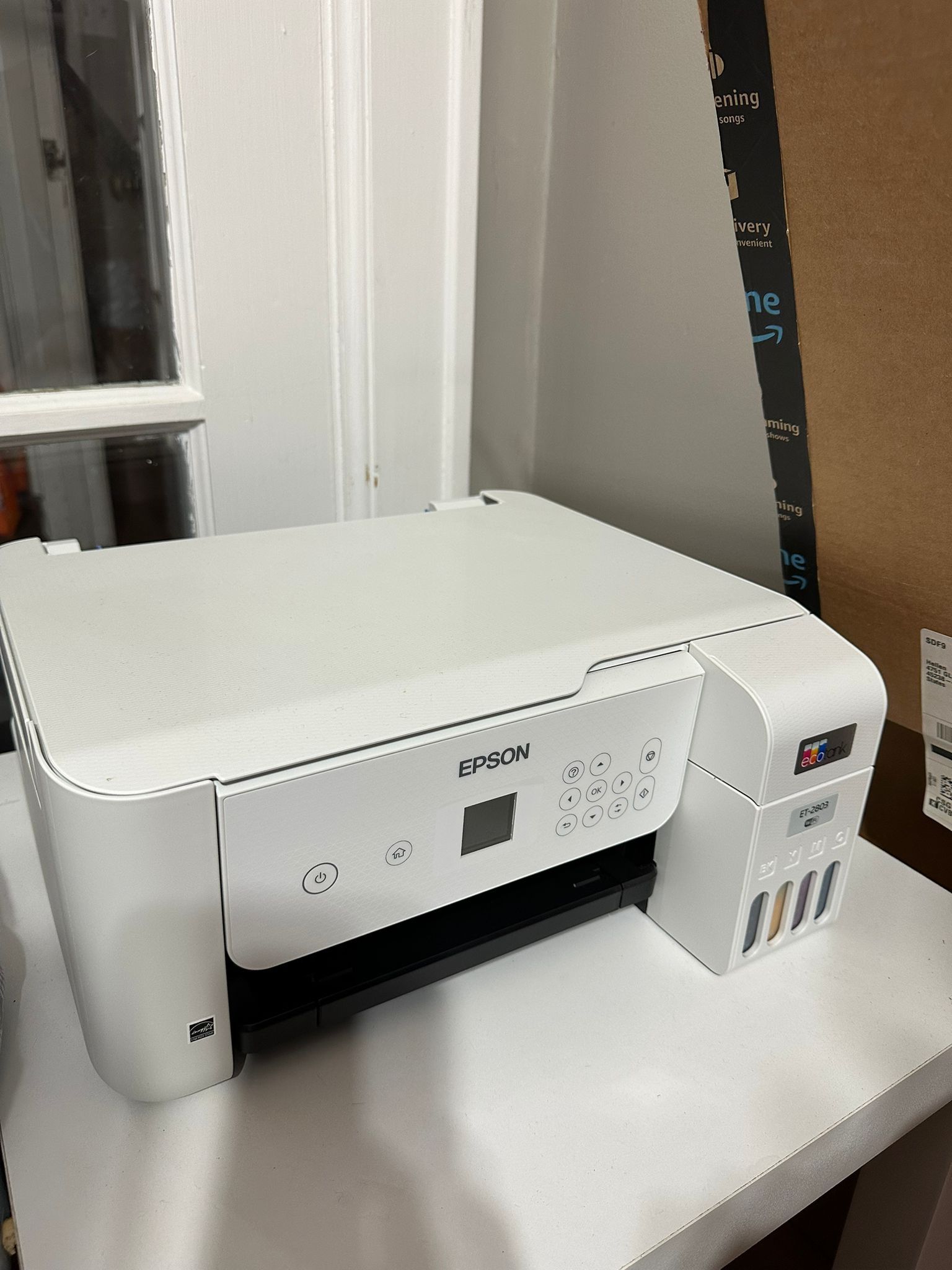 Epson EcoTank ET-2720 - Wireless color multifunction printer with scanner and copier.
