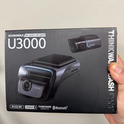 Thinkware U3000 4K Front Dashcam, STARVIS2, Radar Park, Dual-Band WiFi, ADAS