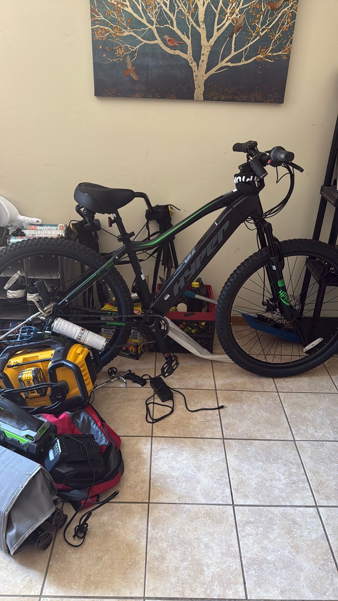 E Bike Hyper Shimano 36 Volts 20 Miles Per Hour