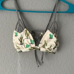 Cactus Bikini Top Xs