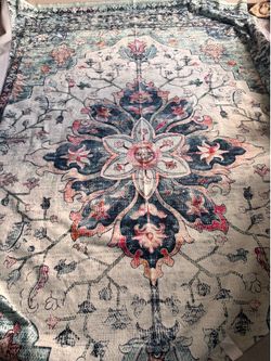 Washable 10*12 rug (new)