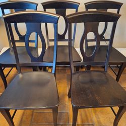 Five Dining Chairs 