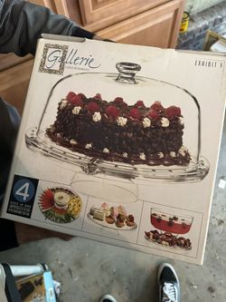 Luigi Bormioli Gallerie 4in1 Cake Stand 