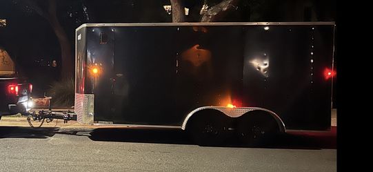 7x16 Double axle cargo trailer