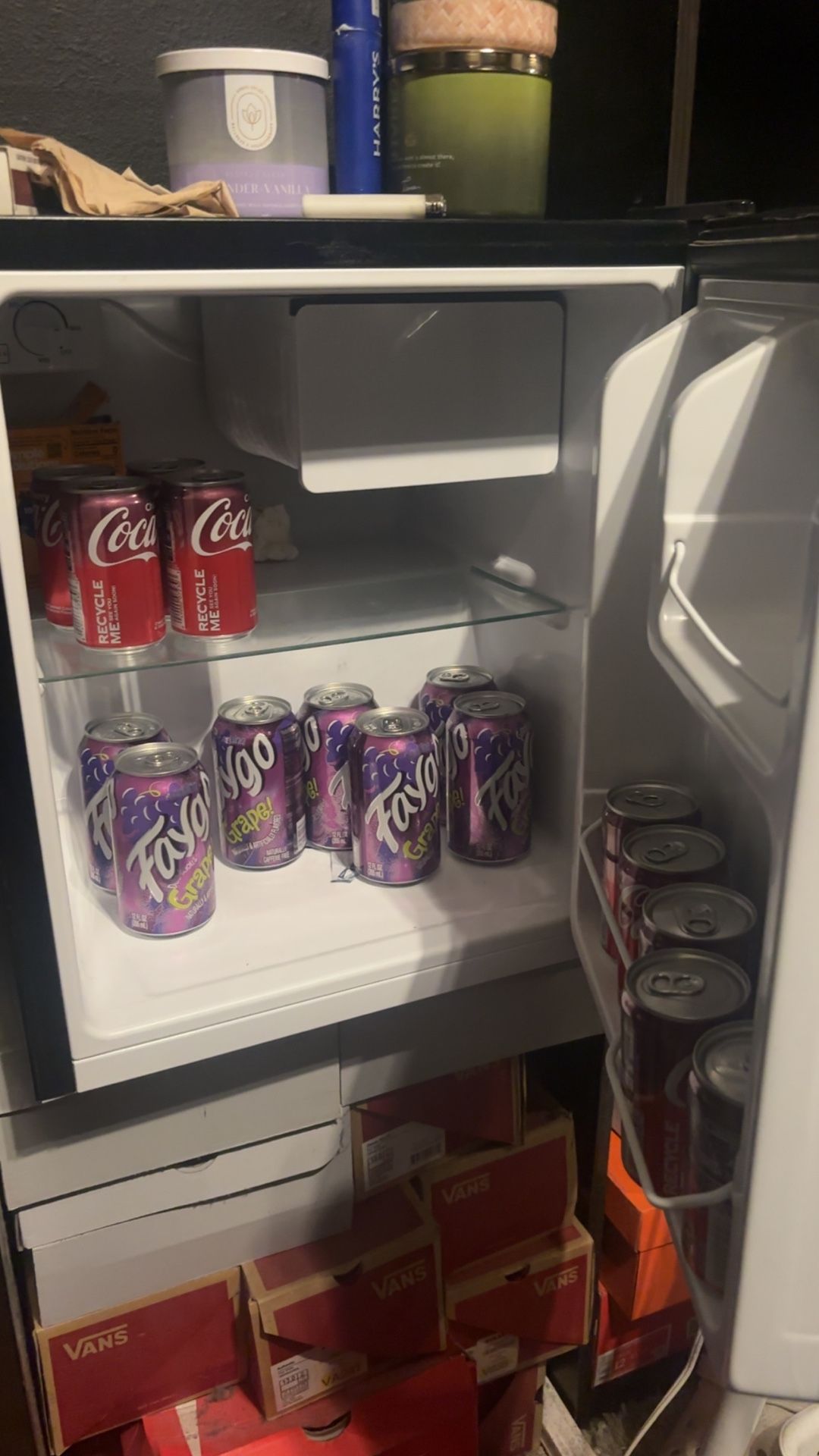 min fridge