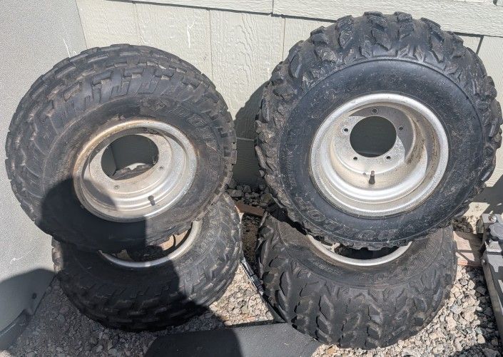Full Set Of Tires Rims Lt250r