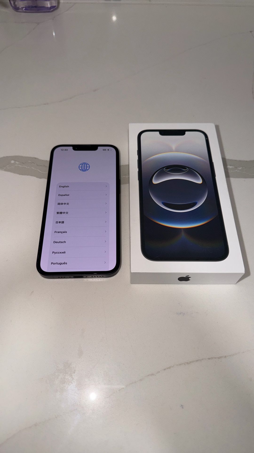 iPhone 16e, Black, 128GB