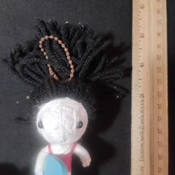 Yarn Figurine Charms Yoodara Good Luck Charm MINNOW Watch Over Voodoo Doll MERMAID 