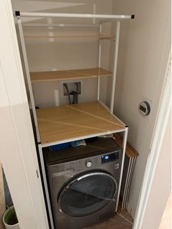 OVER WASHER DRYER ORGANIZER STORAGE