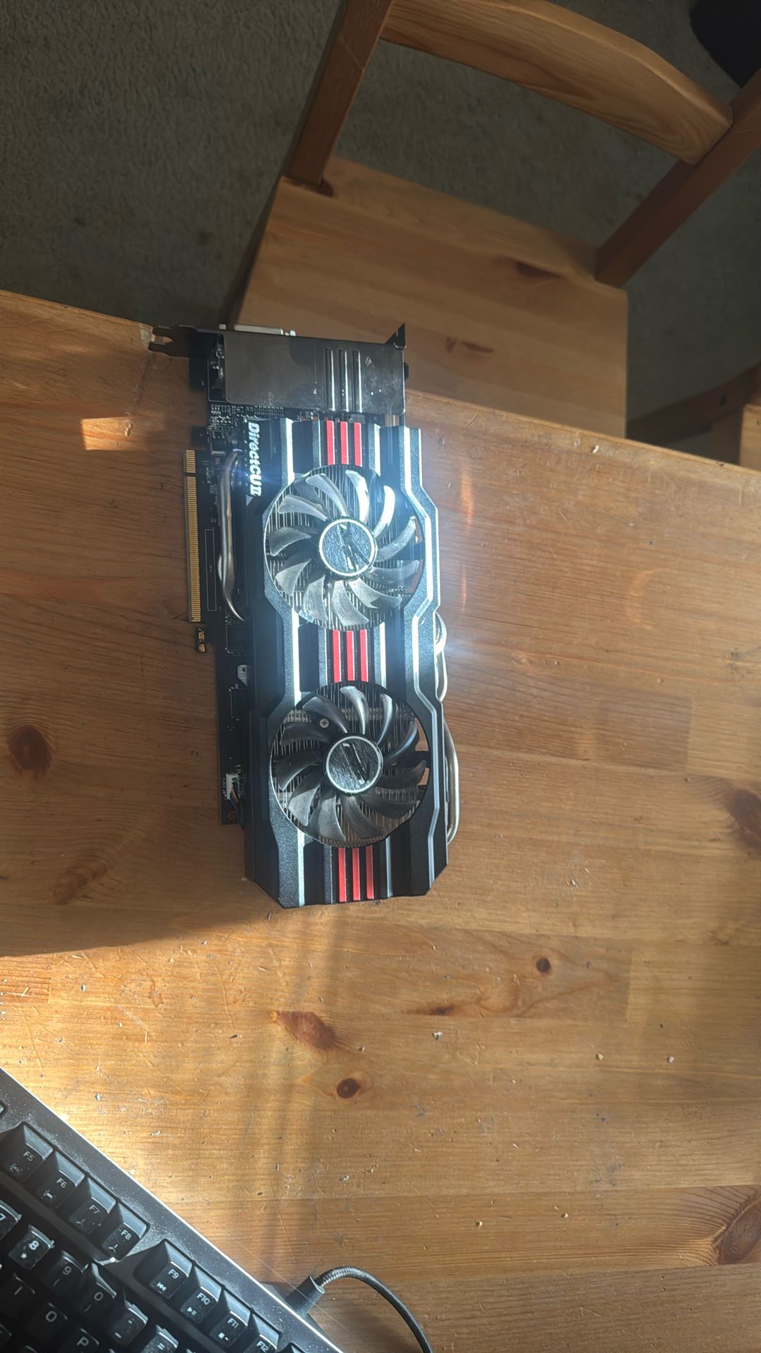 ASUS Direct CU2 Graphic Card Works Good 