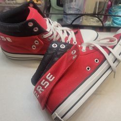Converse All Star RED Custom Sneakers

