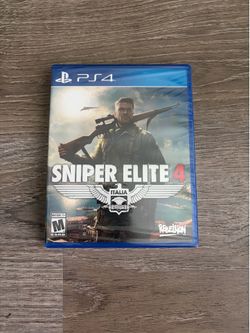 Sealed Sniper Elite 4 PS4