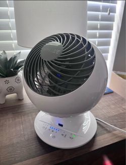 WOOZOO Globe Fan by IRIS USA – Remote, 5 Speeds, Oscillating