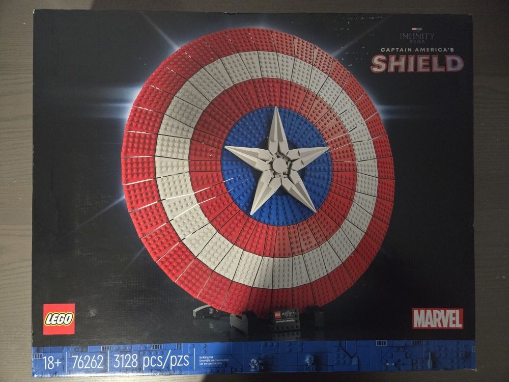 LEGO MARVEL CAPTAIN AMERICA'S SHIELD 76262 NEW