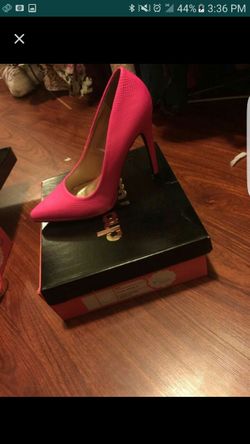 Pink heels