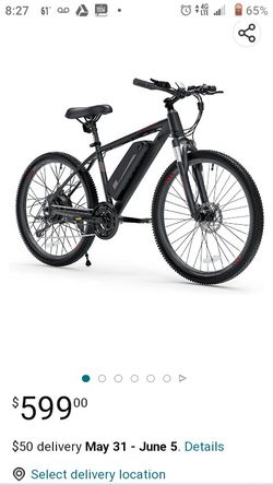 Mirrax Electric Bicycle New Condition 