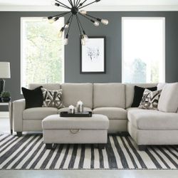 Brand New Stone Grey Sectional