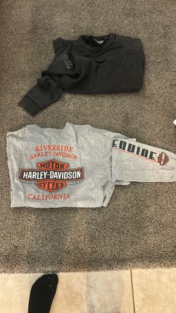 Extra large, long sleeve T-shirts, and sweater