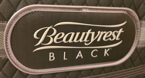 Free Beautyrest Black CalKing Mattress, Boxspring, and Frame