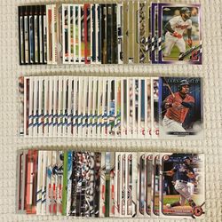 Cleveland Guardians / Cleveland Indians 82 Card Baseball Lot!