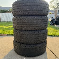 275 60 20 Goodyear Wrangler Tires Set Of 4