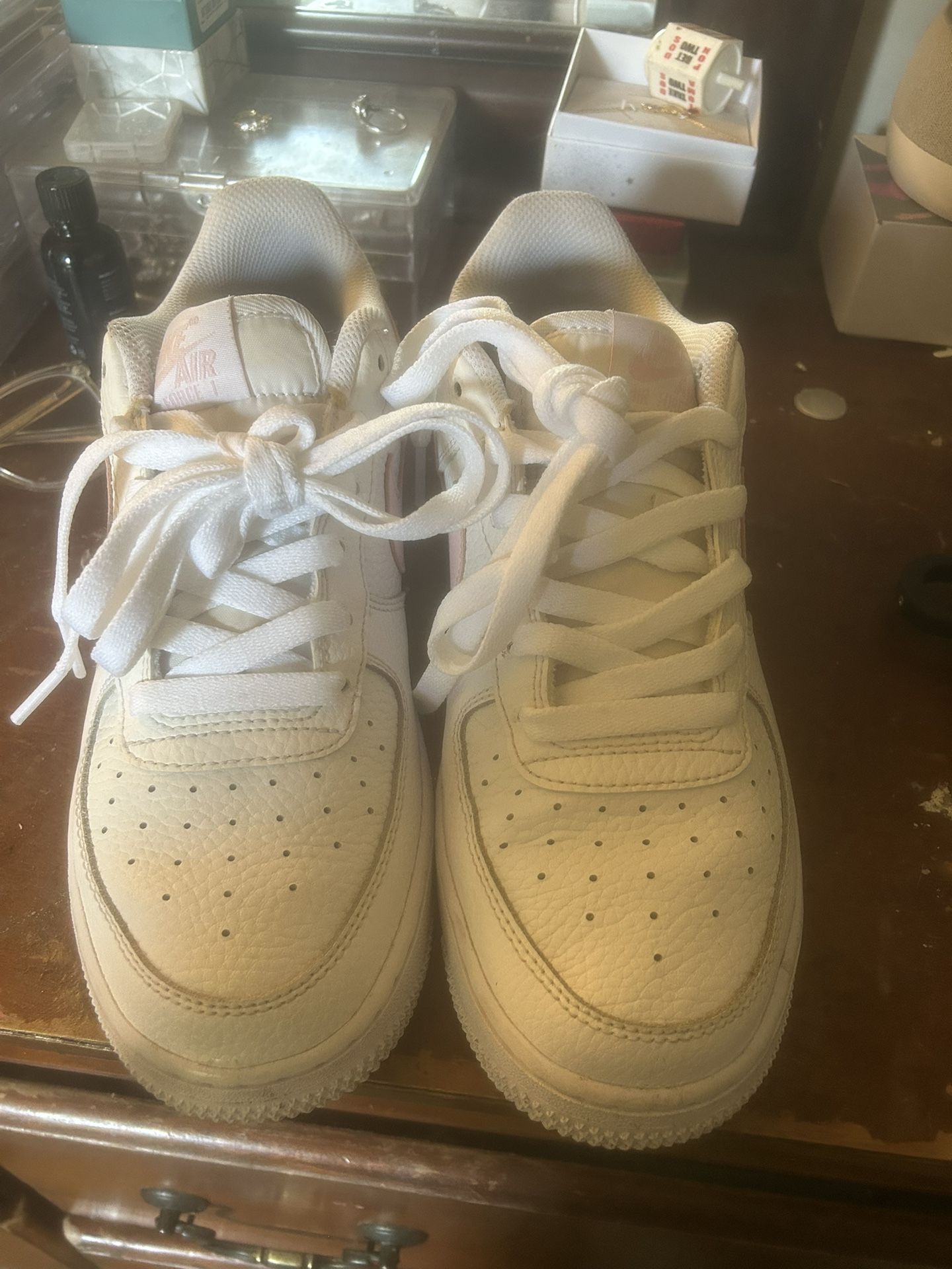 Nike Pink And White