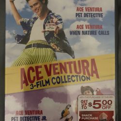 Ace Ventura Dvd Jim Carrey  NEW