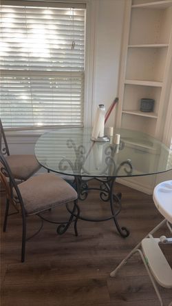 Glass table