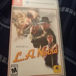 LA Noire Nintendo Switch