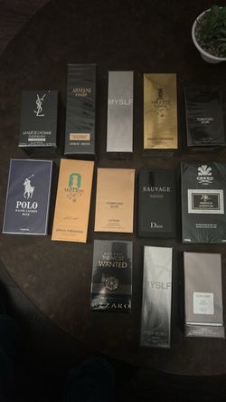 New Colognes 60 each