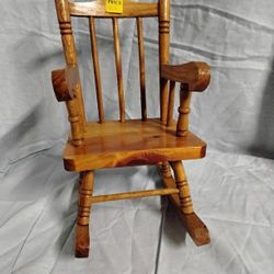1990 Wood Rocking Chair