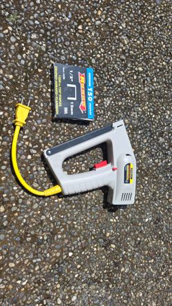 Stanley electric staple gun