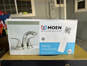 Moen - Darcy Faucet - Brushed Nickel - Open Box/Like New