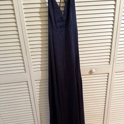Navy Blue Prom Dress