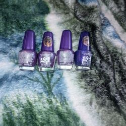 Brand New Nail Polish Purple Glitter 