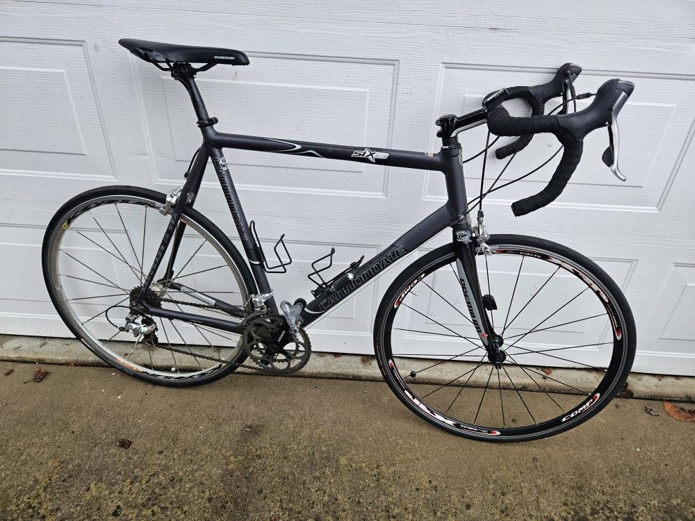 Tall 60cm Cannondale Six13 Road Bike made in USA