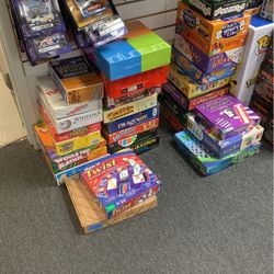 Board Games Tons To Choose From. Over 200 Of Them Starts At $1