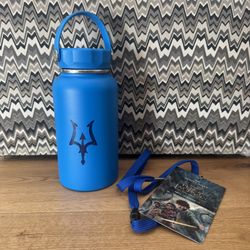 D23 PERCY JACKSON AND THE OLYMPIANS EARLY SCREENING BILLIE WATER BOTTLE 33 OZ