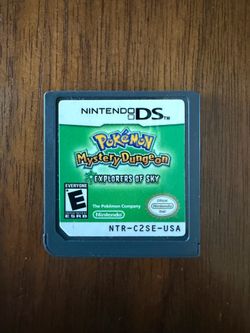 Authentic Pokemon Mystery Dungeon (Explorers of Sky)
