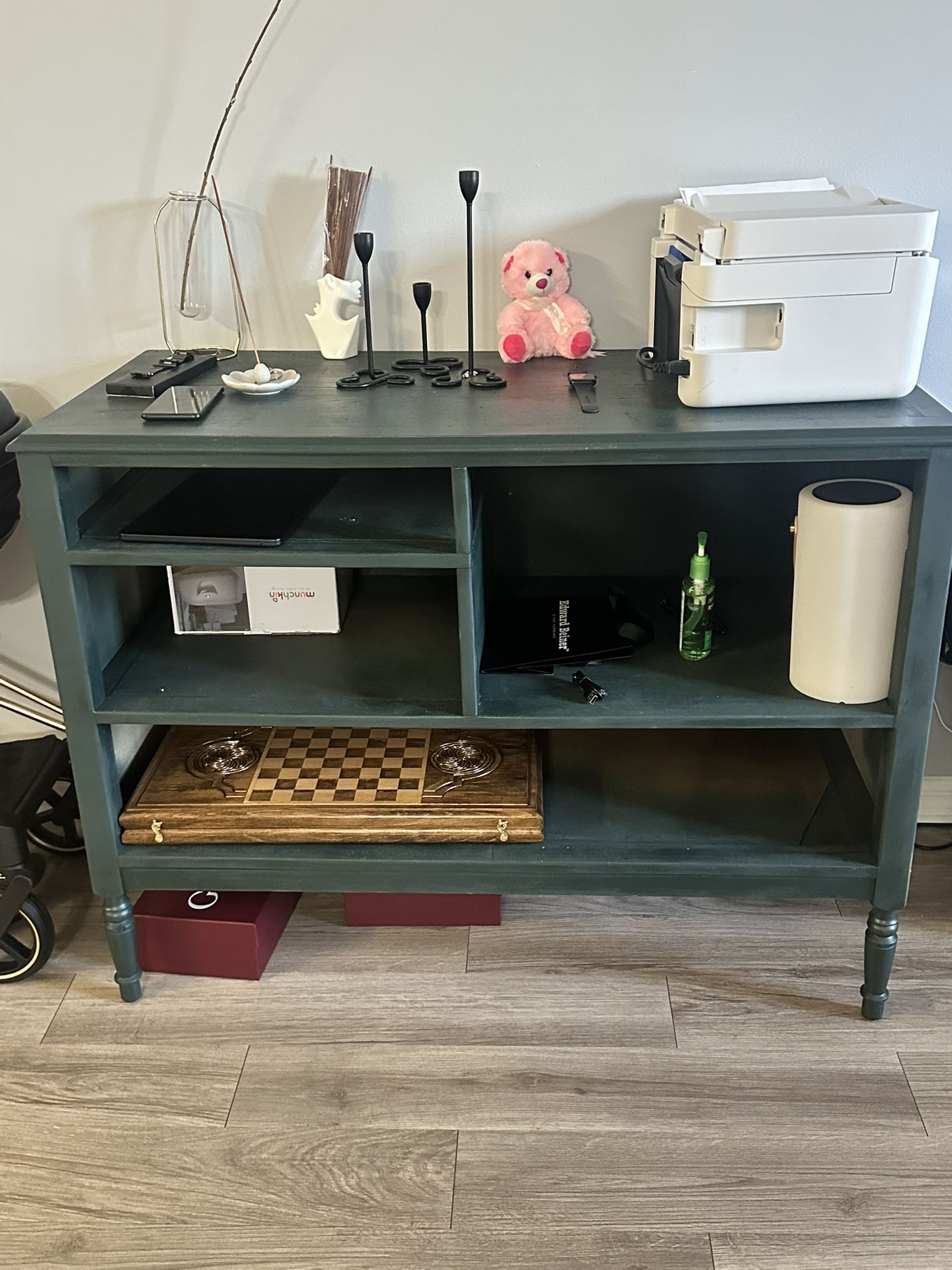 Console table with storage , Media console,
