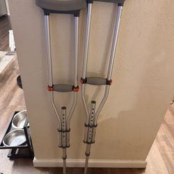 Adjustable Crutches 