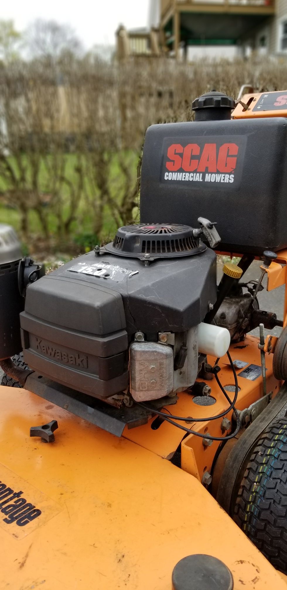 Scag FH451V.....15.O hp Walk Behind Belt Drive lawn mower Kawasaki for