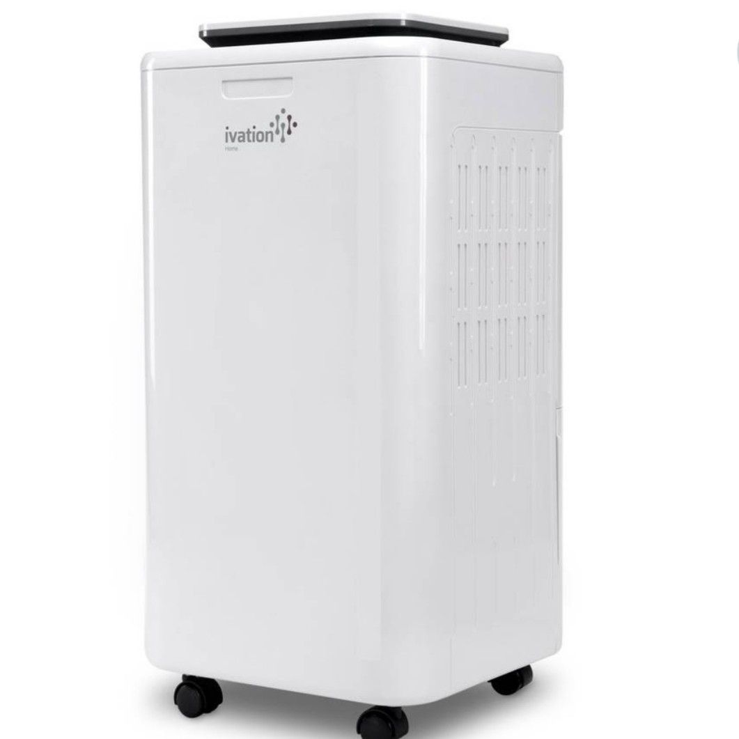 IVATION 11 PINT SMALL-AREA COMPRESSOR DEHUMIDIFIER - WITH CONTINUOUS DRAIN HOSE,