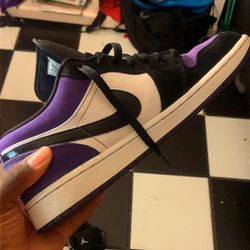 Jordan 1 Low Purple 