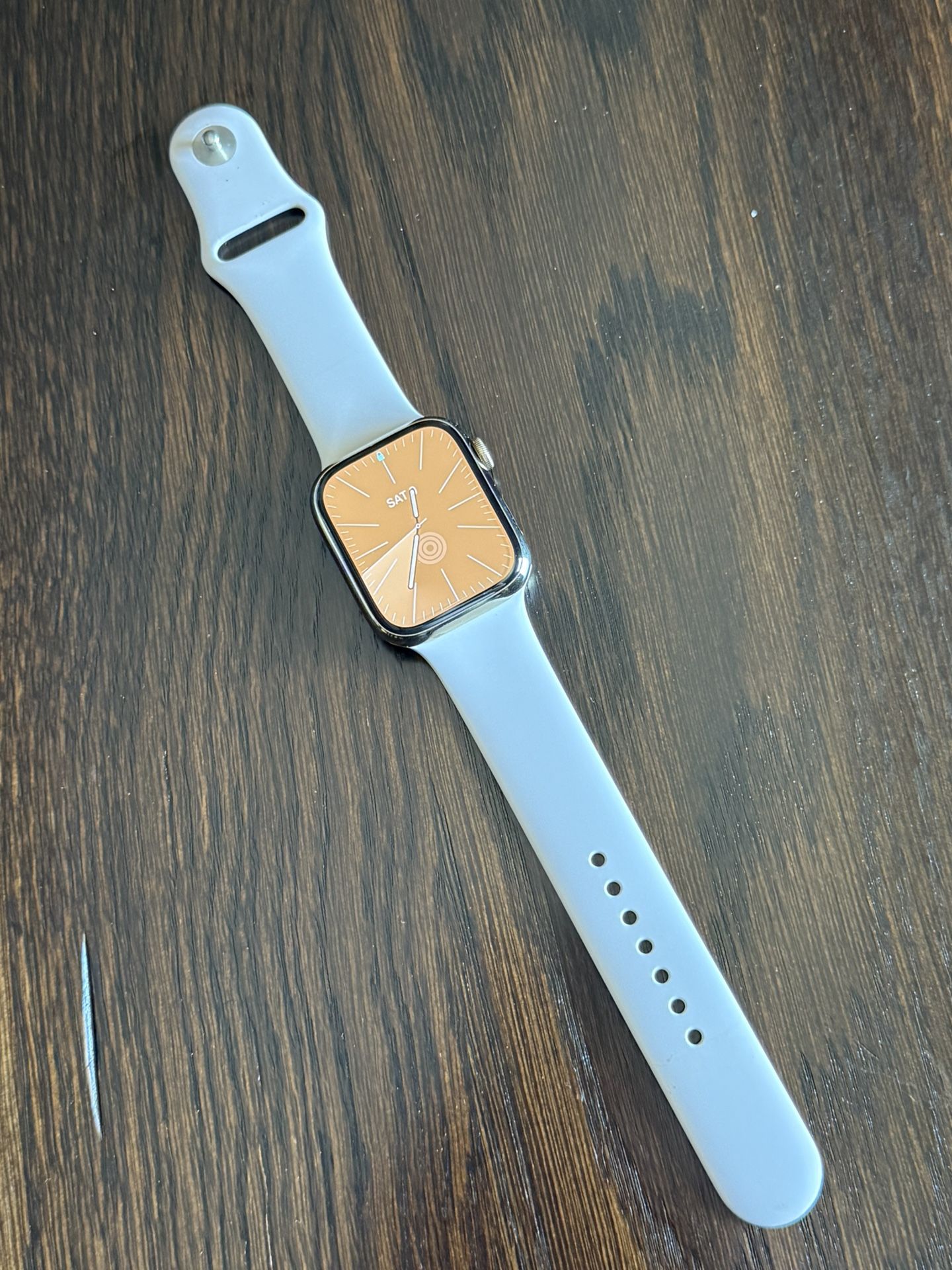 Apple Watch 7 45MM Gold Stainless Steel 
