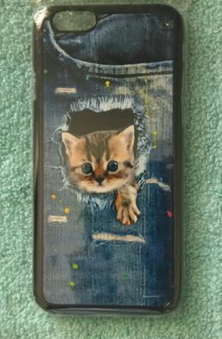 3D Cat iPhone 6 Hard Case