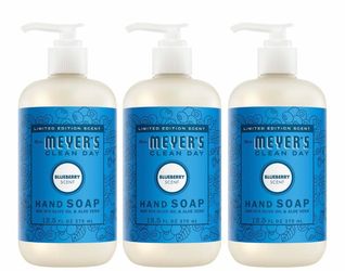 Mrs. Meyer's Clean Day Blueberry Hand Soap 3-Pack